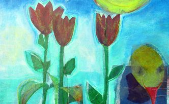 Acrylmischtechnik auf Leinwand ca. 28 x 36 cm 2025